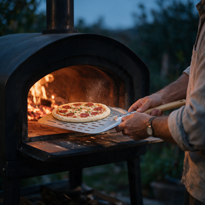 Pelle à pizza perforée | LEVA