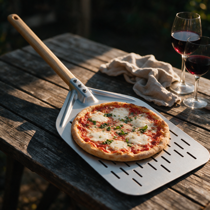 Pelle à pizza perforée | LEVA