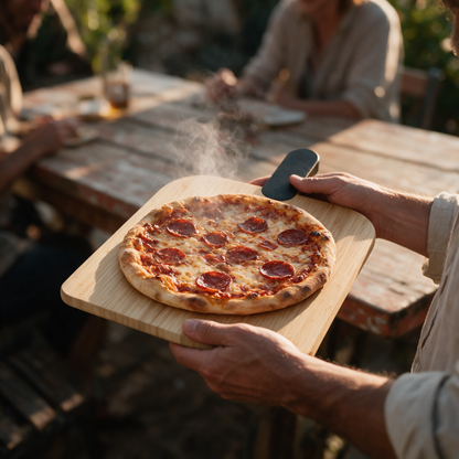 Planche à pizza en bambou 30 cm | ONDA